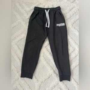 Puma boys sweatpants size small